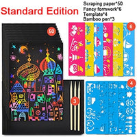 50Pcs/set Magic Colorful Drawing Board